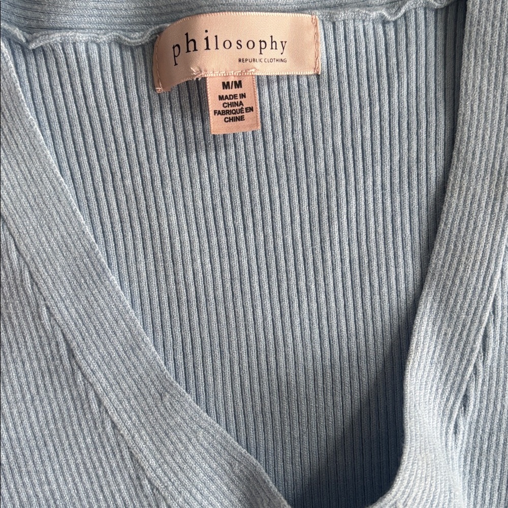 Philosophy Sweater🩵 - Picture 2 of 3